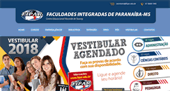 Desktop Screenshot of fipar.edu.br